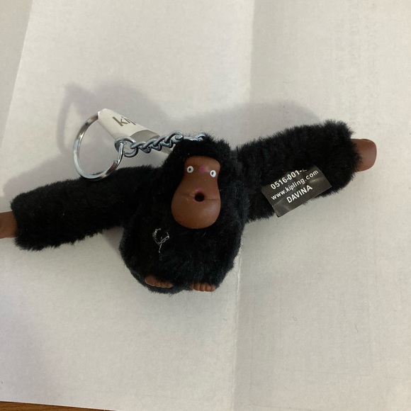 Kipling Bags Kipling Bag Charmkeychain Black Nwt Poshmark